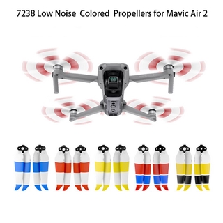 โดรน Mavic Air 2/Mavic Air 2S Low Noise Props 7238 F ใบพัดสําหรับ Dji Mavic Air 2/2S อุปกรณ์เสริม