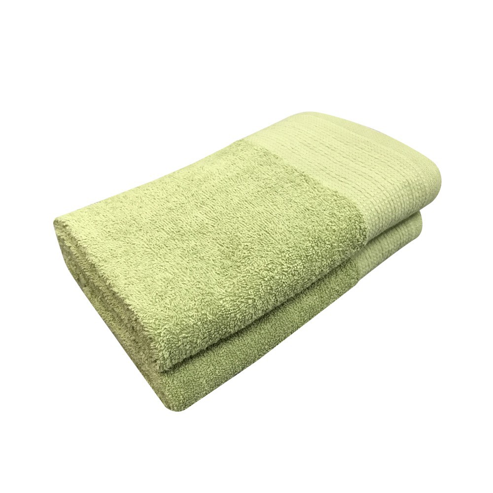 ผ้าเช็ดตัว อาบน้ำ ผ้าขนหนู HOME LIVING STYLE ELFIN 27X54นิ้ว สีเขียว TOWEL HOME LIVING STYLE ELFIN 27X54" GREEN