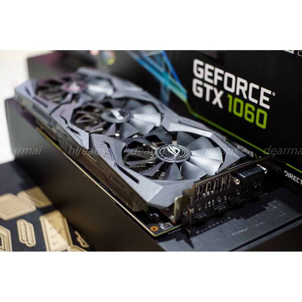 ROG STRIX-GTX1060-O6G-GAMING | การ์ดจอ | ASUS