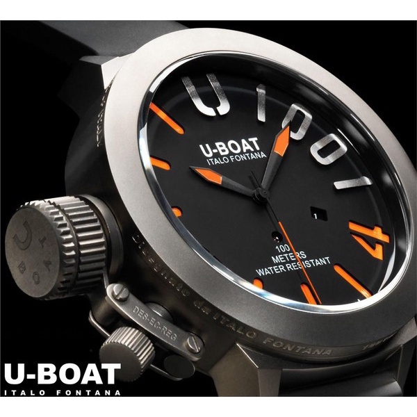 2022 นาฬิกาข้อมือแฟชั่นสําหรับผู้ชาย U-Boat หรูหราสไตล์สปอร์ต
