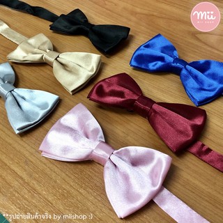 **พร้อมส่งจากไทย** หูกระต่าย ผู้ใหญ่ โบว์ หูกระต่ายสีพื้น ออกงาน เจ้าบ่าว เพื่อนเจ้าบ่าว bowtie