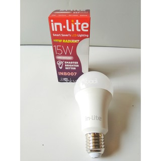 หลอดไฟ Led **รับประกัน** 15w IN-LITE INLITE BULB