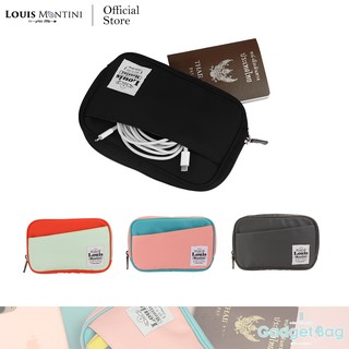 Louis Montini (Gadget Bag) กระเป๋าใส่แกดเจ็ต กระเป๋าสำหรับจัดระเบียบอุปกรณ์ Smartphone Passport holder TML18