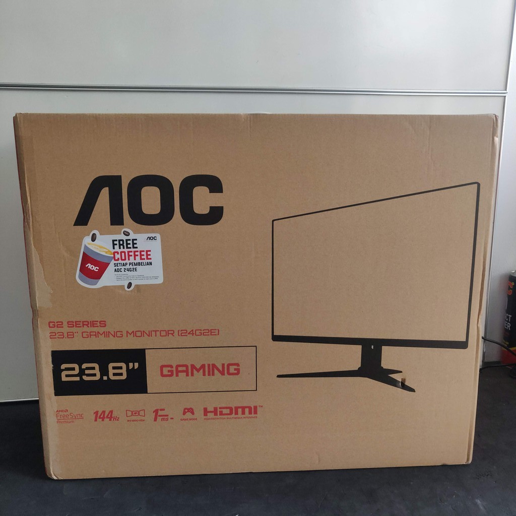 Aoc 24g2e 24 144hz 1ms Ips Led มอน เตอร เล นเกม Not 24g2 24g2e5 9 600