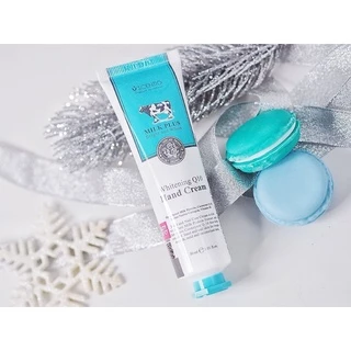 BEAUTY BUFFET SCENTIO MILK PLUS WHITENING Q10 HAND CREAM เซนทิโอ มิลค์พลัส ไวท์เทนนิ่ง คิวเทน แฮนด์ ครีม (30 ml)