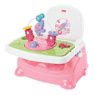 Fisher Price Pretty in Pink Elephant Booster เก้าอี้ทานข้าวเด็กแบบพกพา