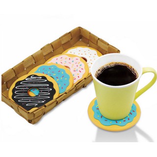 จานรองแก้ว โดนัท Donut Coasters