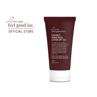 We Are Feel Good Inc. : Coconut Sunscreen Lotion SPF 50+ โลชั่นกันแดดสูตรมะพร้าว SPF 50+ ขนาด 75ml