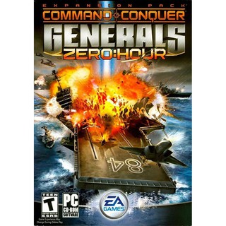 Commad AND CONQUER GENERALS ZERO HOUR CD DVD GAME PC GAMING Games เกมแผ่นบอร์ดเล่นเกมสําหรับเล่นเกม