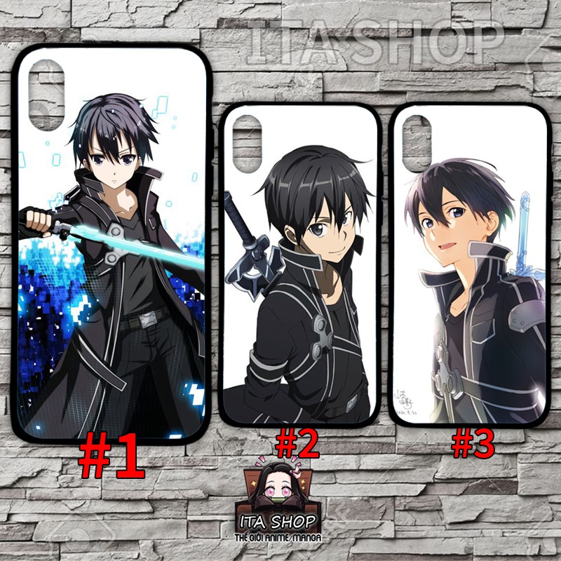เคส Kirito - (SAO) Sword Art Online - เคสสําหรับ I.phone 5/5s 6/6s 6+/6s+ 7/8 7+/8+ X/Xs Xr Xs max 1
