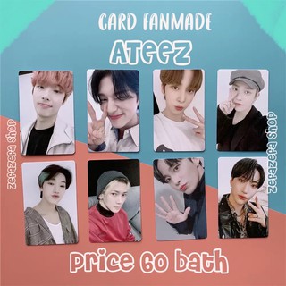#พร้อมส่ง การ์ดแฟนเมด ATEEZ   #PH009