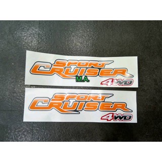 สติกเกอร์ SPORT CRUISER 4WD