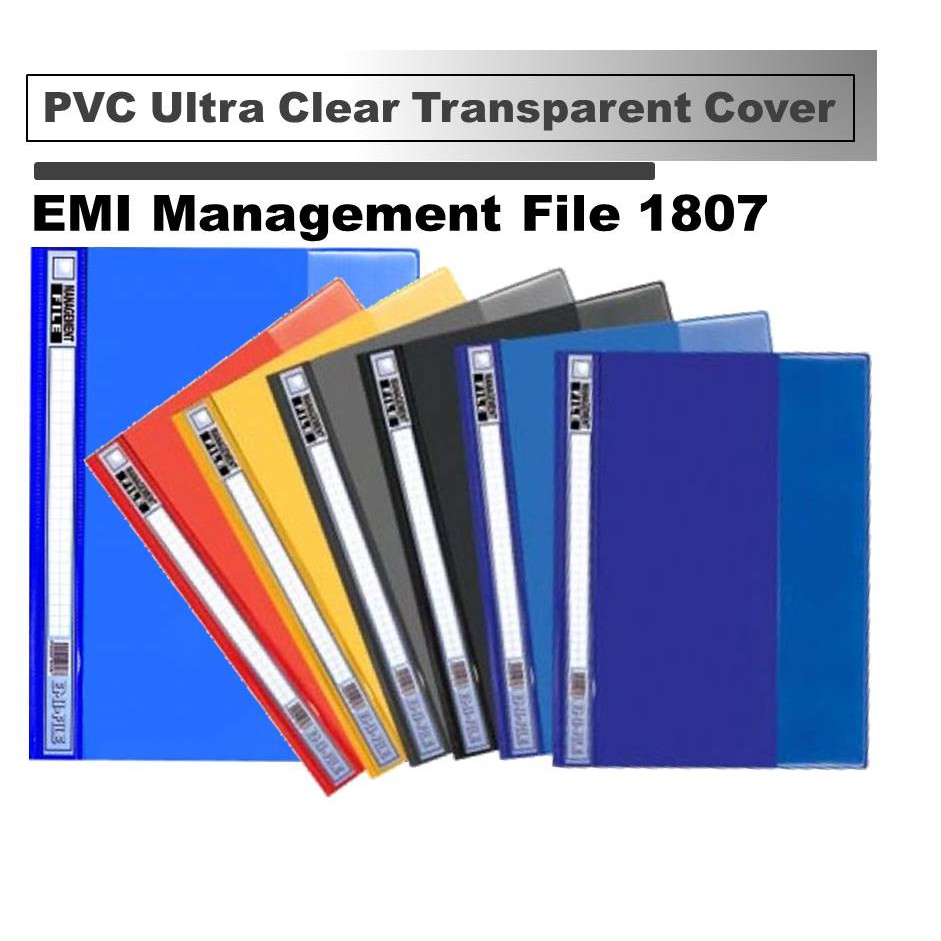 EMI Management File PVC Cover 1807 (แฟ้ม Pengurusan Manajademen)