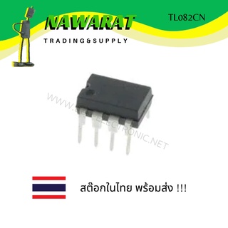 TL082CN (DIP-8) GENERAL PURPOSE J-FET DUAL OPERATIONAL AMPLIFIERS