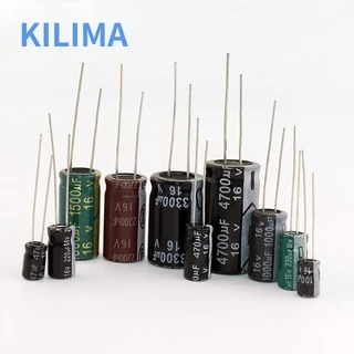 ตัวเก็บประจุอลูมิเนียมไฟฟ้า 400V 1uF 10uF 22uF 33uF 47uF 100uF 470uF 680uF 560uF 820uF
