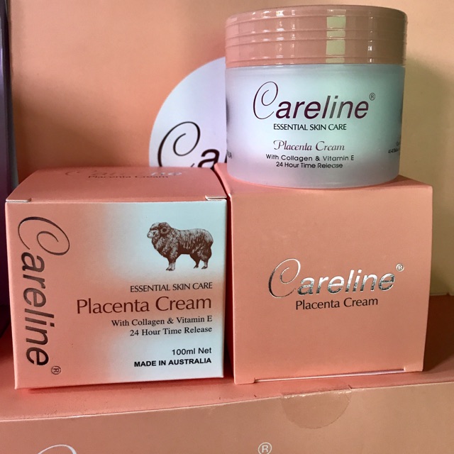 careline placenta cream with collagen & vitamin e