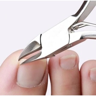 กรรไกรตัดหนัง กรรไกรตัดเล็บ ตัดหนัง ตัดเล็บ Stainless Steel Cuticle Scissors Pro Cuticle Clipper Dead Skin Nipper Nail C