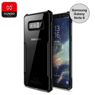 XUNDD Luxury Transparent 360 Full Protect Case เคสกันกระแทก ของแท้ สำหรับ Samsung Galaxy note 8