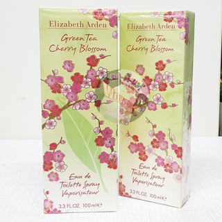 หอมกลิ่นชาเขียว 🥰 น้ำหอม Elizabeth Arden Green Tea Cherry Blossom edt.100 ml.ของแท้ 100%