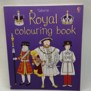 Royal Colouring Book (Colouring Books) Usborneby Struan Reid-103