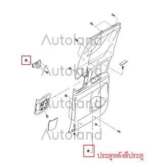 (ของแท้) ปิ๊นล๊อคมาสด้า ใช้กับ Mazda BT-50 PRO รุ่นปี 2011-2020 (UP/UR)