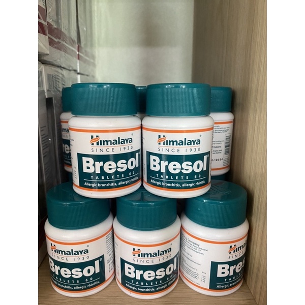Bresol 60 เม็ด รักษาภูมิแพ้ ทางเดินทางใจ ป้องกันเชื้อโรค ที่เกิดจากแบคทีเรีย