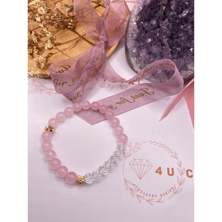 4u Crystal-S16 ดอกกุหลาบควอตซ์ DIY (โชคดี ++)