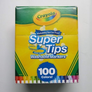 Crayola supertip 100 สี