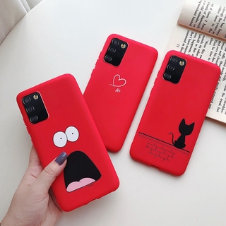 เคสโทรศัพท์มือถือลายการ์ตูนน่ารักสําหรับ Samsung Galaxy A02S Sm - A025F A02S