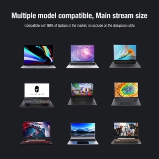 Nillkin ขาตั้งแล็ปท็อป อลูมิเนียมอัลลอยด์ แบบพกพา ขนาดเล็ก 14-17 นิ้ว สําหรับ MacBook แท่นวางโน๊ตบุ๊ค