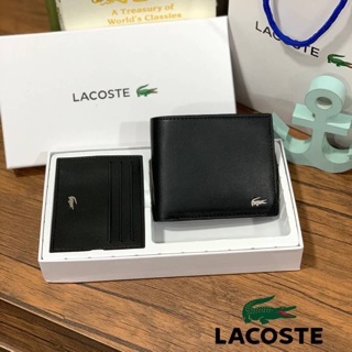 กระเป๋าสตางค์lacoste สินค้าแท้💯%งานOutlet ถ่ายจากสินค้าจริง