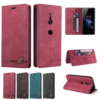 Case for SONY Xperia XZ2 เคสโทรศัพท์มือถือหนัง สําหรับ