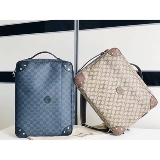 G G MONOGRAM TRIM Messenger backpack