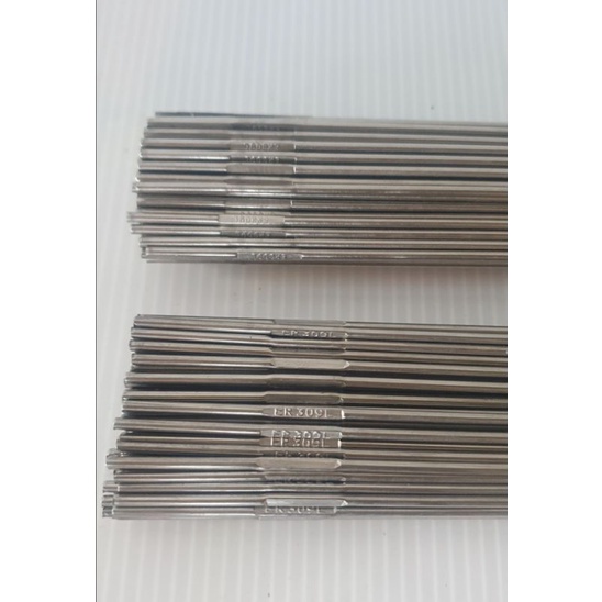 ลวดเติมสแตนเลสอาร์กอน 2.4×1000mm.#TIG ER308L#TIG ER309L#253MA