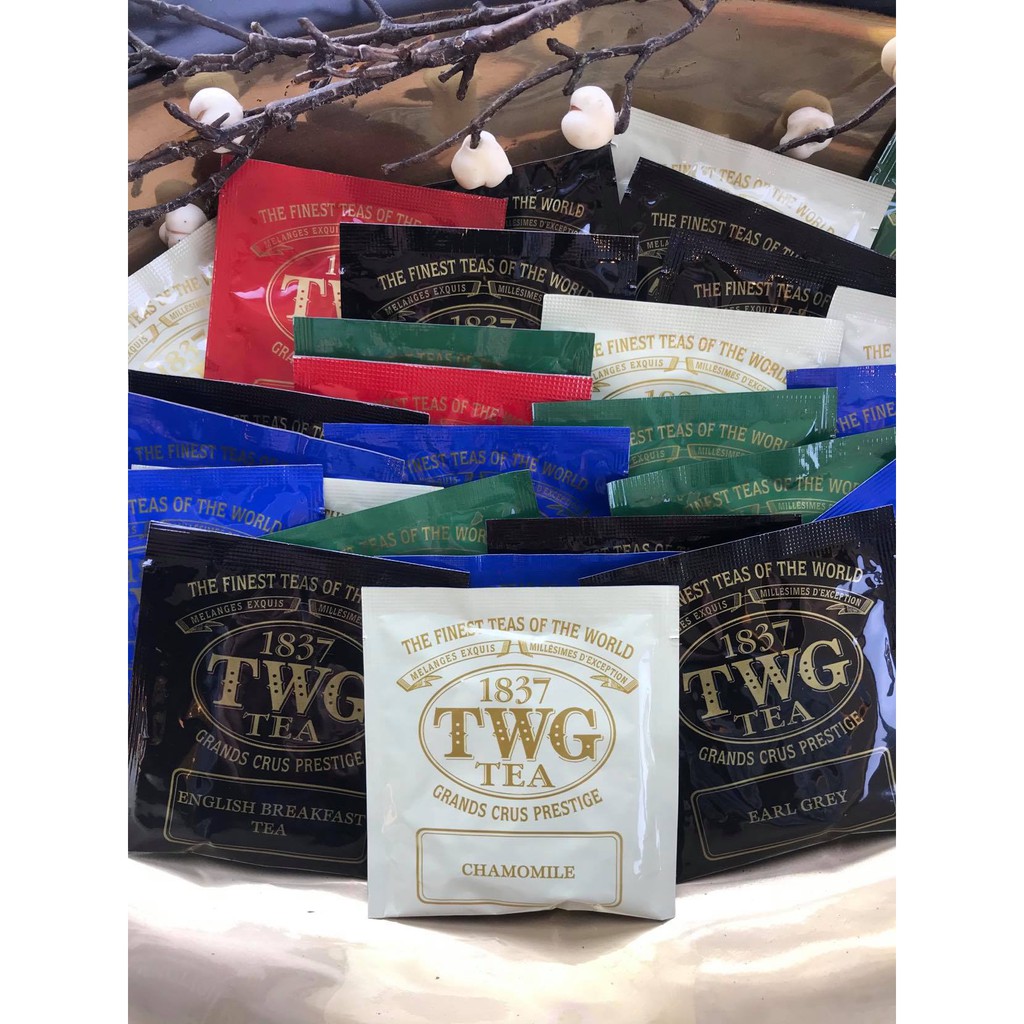 🍃🍃 TWG tea ชาทีดับบลิวจี ชาระดับพรีเมี่ยม แบ่งขาย ราคาถูก คละรสได้ #ชาซอง #แยกขาย #ชาสมุนไพร #ราคาถู