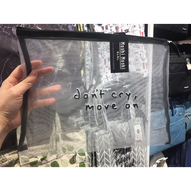 กระเป๋าเอนกประสงค์ แบบโปร่ง Moshimoshi