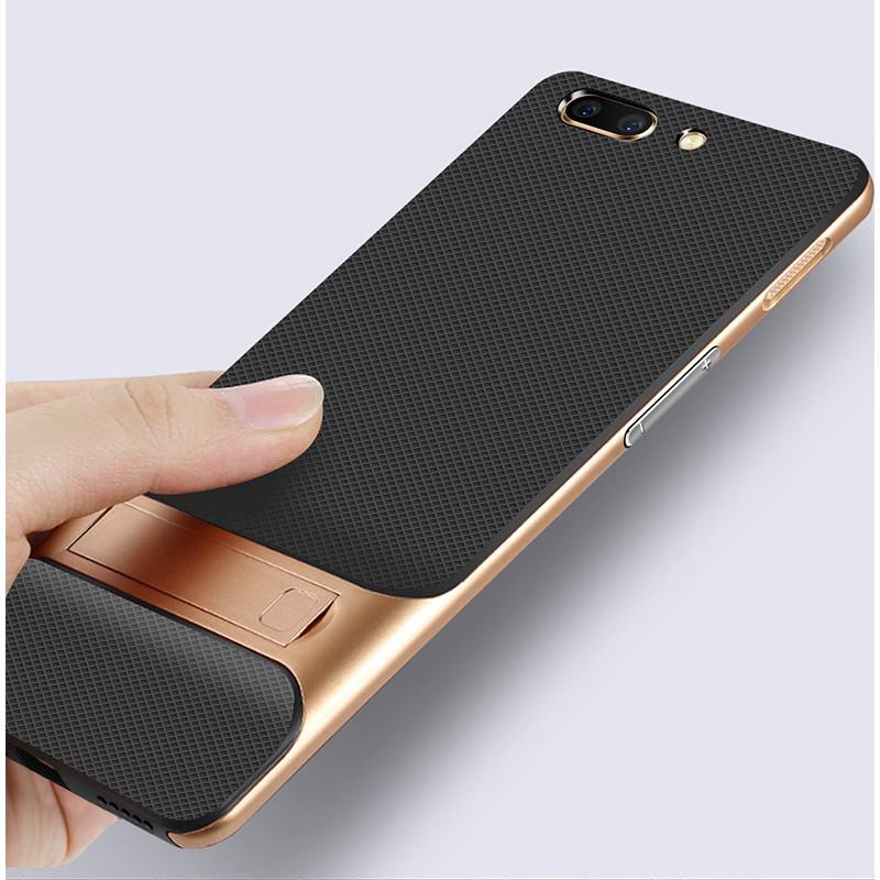 tpu เคสโทรศัพท์มือถือตั้งได้สําหรับ oneplus 5t