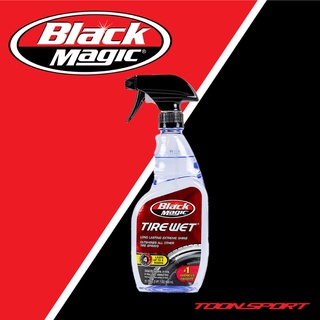 Black Magic Tire Wet แบล็คเมจิค น้ำยาเคลือบเงายางรถยนต์