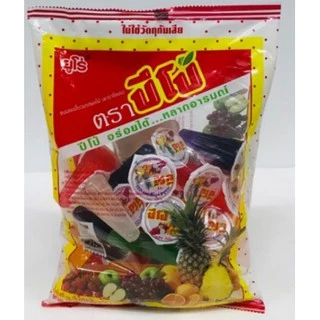 ปีโป้ ขนมเยลลี่รวมรสผลไม้ (1ห่อX30ถ้วย)