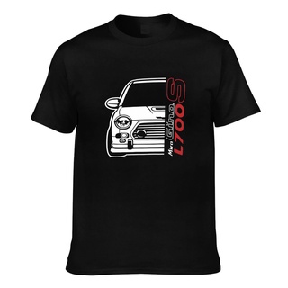 [S-5XL] เสื้อยืดลําลอง ผ้าฝ้าย 100% แขนสั้น คอกลม พิมพ์ลาย Daihatsu Mira Gino L700s ทรงหลวม สีดํา แฟชั่นสําหรับผู้ชาย คู