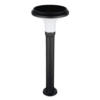 Field lights SOLAR GARDEN POST LIGHT ELEKTRA 226381209 4W BLACK External lamp Light bulb ไฟสนาม ไฟทางเดิน SOLAR ELEKTRA