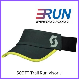 SCOTT TRAIL RUN VISOR U Black Yellow