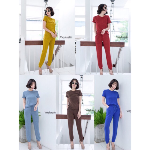 เซต ผ้าสวอชใส่สบายไม่ร้อน ราคาถูก รีวิว เดรส ขายดี ลดราคา นำเข้า jumpsuit254