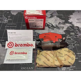 P28 024C,N ผ้าเบรก F (แท้ BREMBO รุ่น Ceramic) HONDA บริโอ้ Brio/ Amaze 1.2 ปี2011-&gt; /HONDA แจ๊ส GD, ซิตี้ JAZZ GD 1....