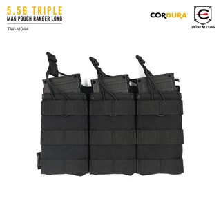 ซองแม็KKาซีน 5.56 Triple Mag Pouch Ranger Long ( Twinfalcons ) [ TW-M044 ] "BY TACTICAL UNIT"