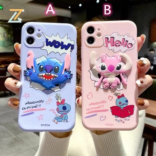 เคส OPPO A5S A7 A15 A15S A54 4G A12 A16 A3S A5 A12E A9 2020 A5 2020 F9 F7 F11 Pro A94 4G Reno5F Reno4F Reno4 Reno5 A93 4G A73 2020 A53 4G A74 4G A31 A52 A92 A74 5G Reno 6Z 5G เคสซิลิโคน แฟชั่นมอนสเตอร์การ์ตูนสามมิติ