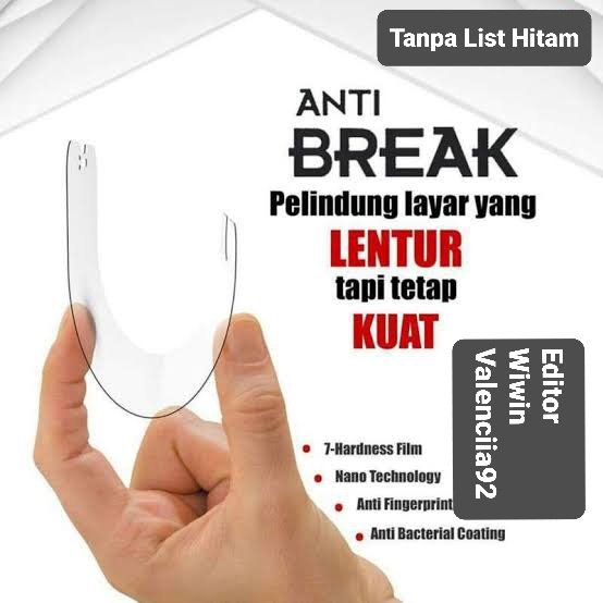 LAYAR Tempered Nano Anti BREAK Clear OPPO A3X A3 NFC A5 A5X A5i A6X A6T A6 PRO A5s A7 A11K A1k A3s A