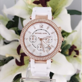 MK6405. 39 mm.. Womens Parker Rose Gold-Tone Watch