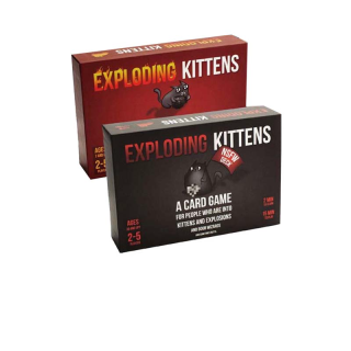 เกมการ์ดเกม Exploding kittens Board game & nsfw pack - บอร์ดเกมแมวระเบิด