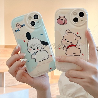 เคสโทรศัพท์มือถือ ลายการ์ตูนหมีพูห์ สําหรับ วีโว่ Y12s Y12a Y20i Y20 Y20s Y50 Y30 Y30i Y17 Y15 Y12 Y11 Y19 Y91C Y1s V9 Youth Y85 V5 V5s V5 Lite Y66 Y67 Y65 Y81 Y81i Y76s S1 V20 Pro S7